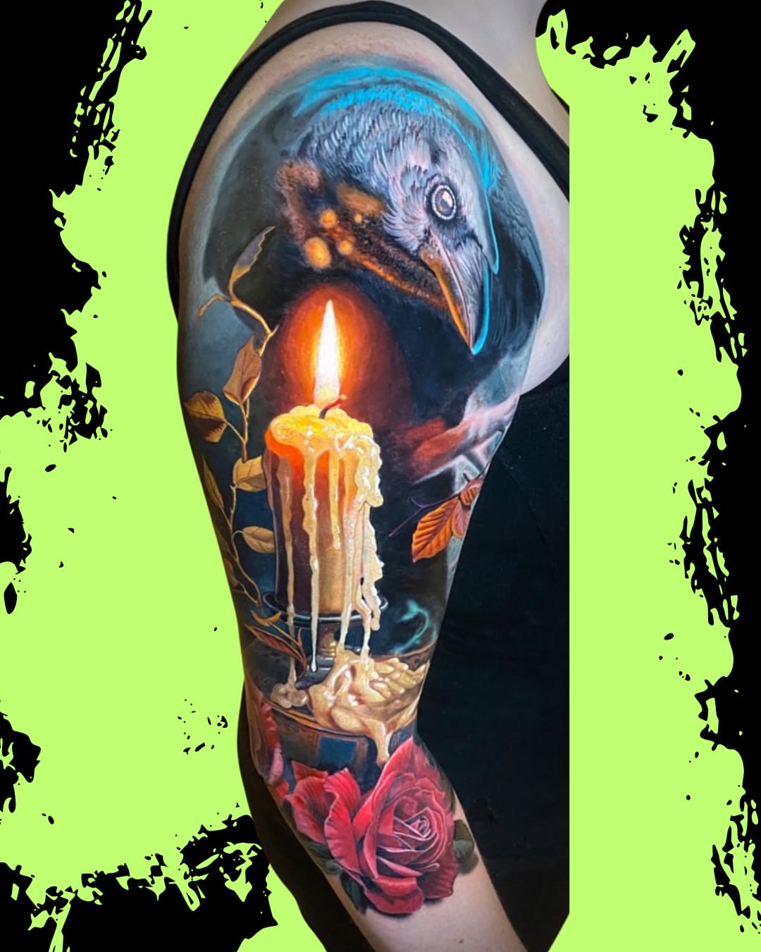 Tattoo by @aaronmckinneytattoo — realism, dark_realism