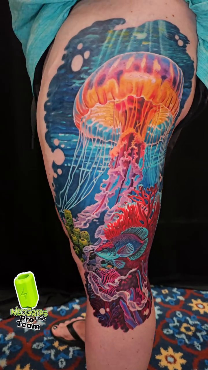 Tattoo work at Inkin' the Coast Tattoo Festival 2026