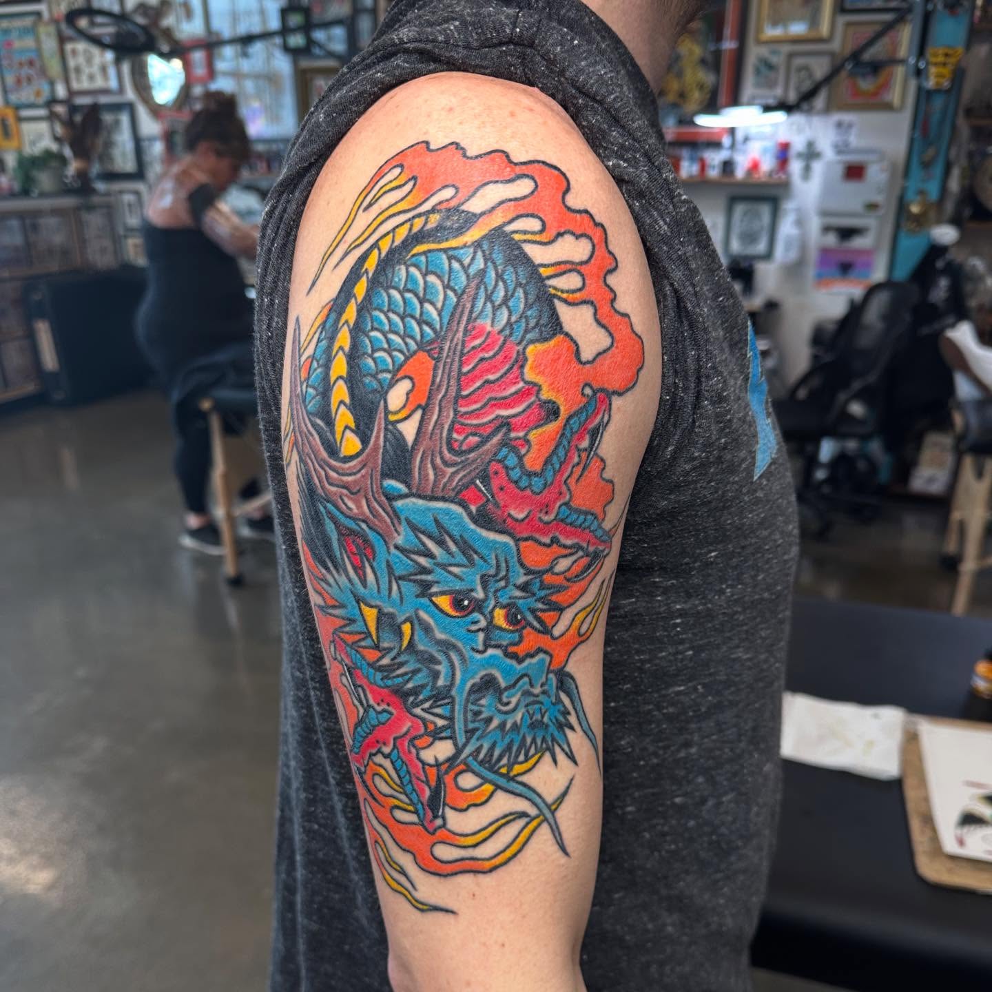 Tattoo by @hellboundhawktattoos — japanese_irezumi