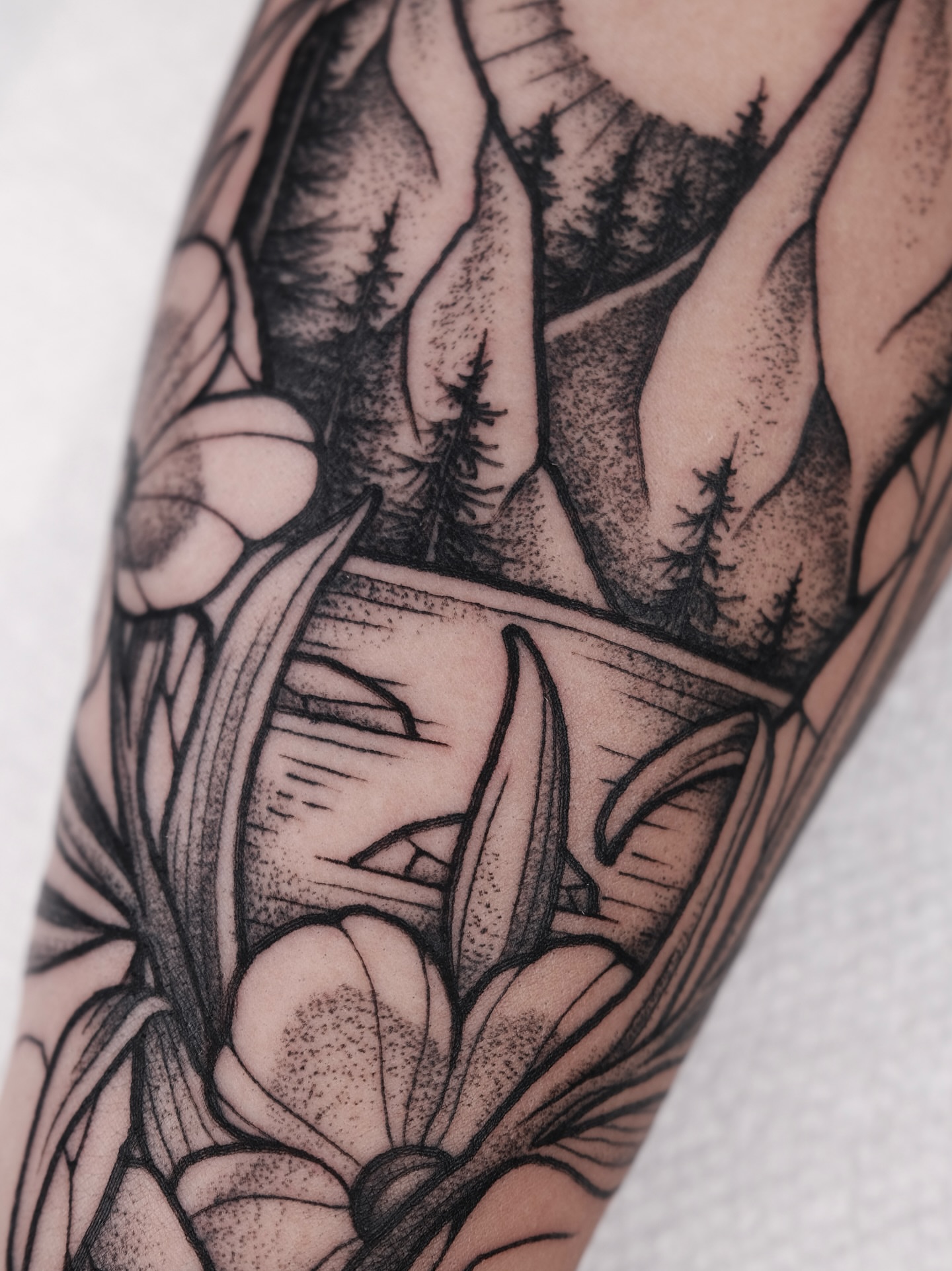 Tattoo by @kylepatricktattoo — black_and_grey, realism
