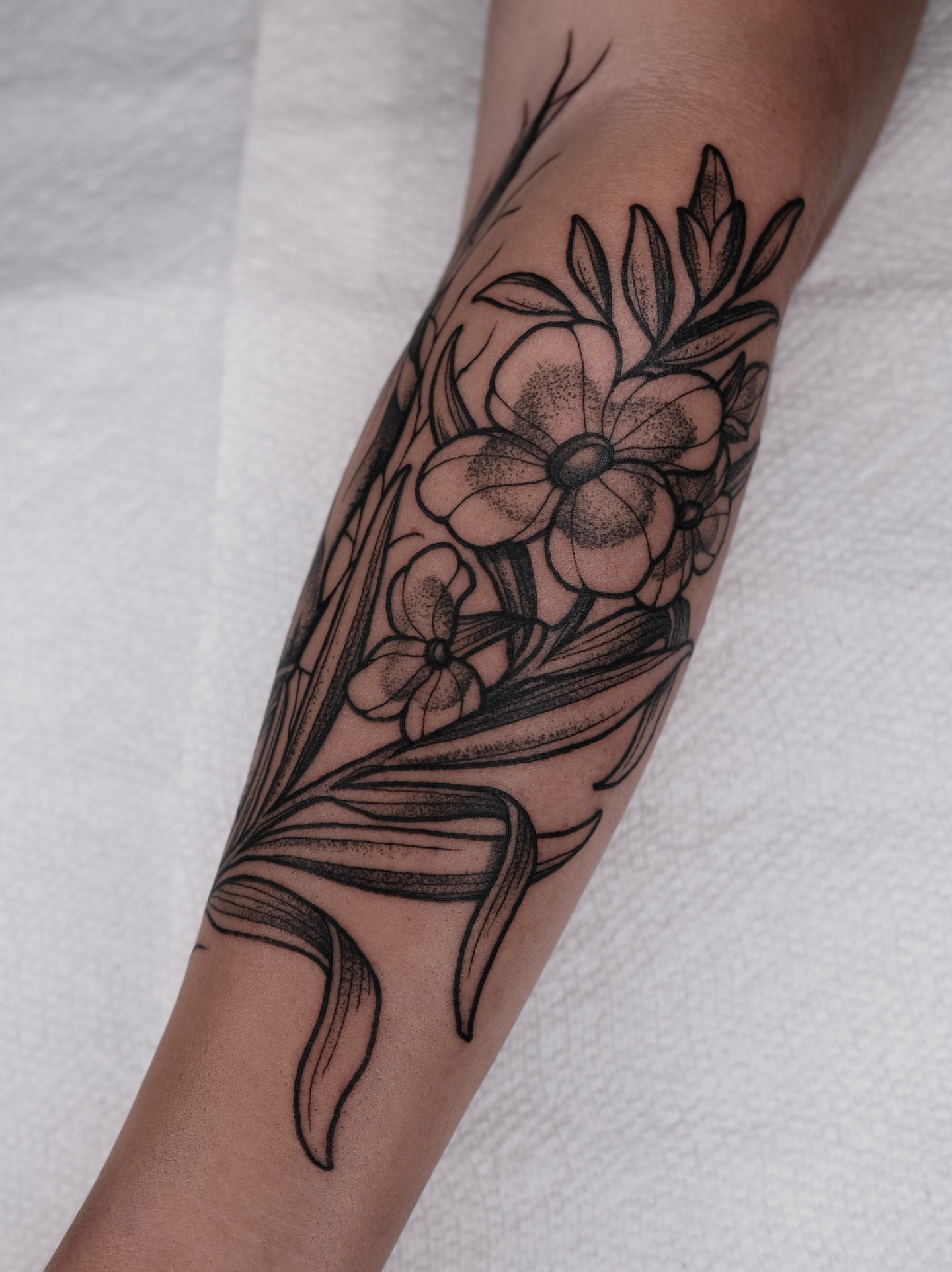 Tattoo by @kylepatricktattoo — black_and_grey