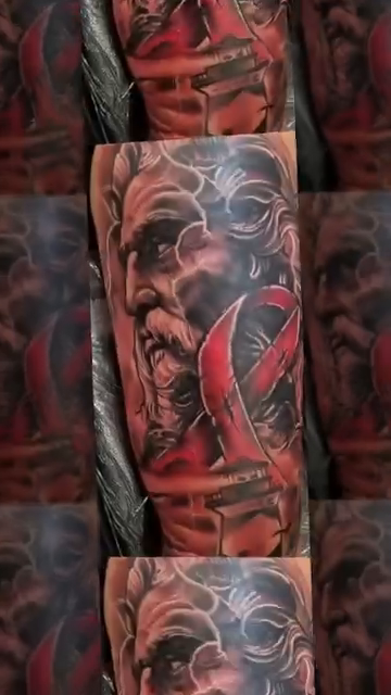 Tattoo by @al_fliction — realism, trash_polka