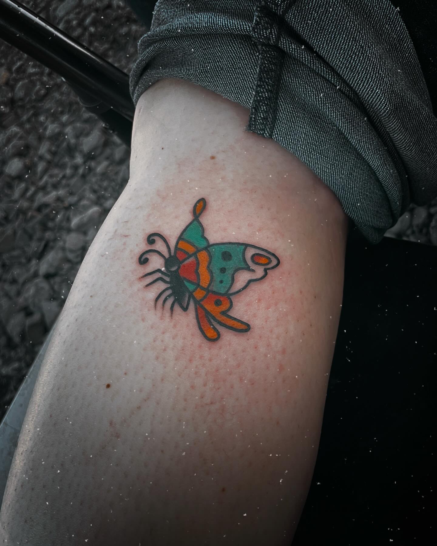 Tattoo by @neildaggers — new_school