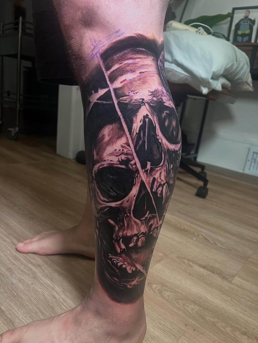 Tattoo by @joe_antonio_tattoos — realism, black_and_grey