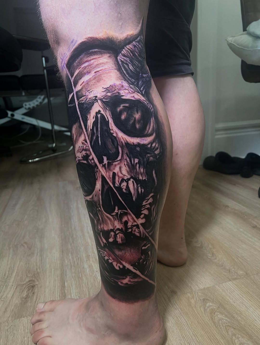 Tattoo by @joe_antonio_tattoos — realism, dark_realism