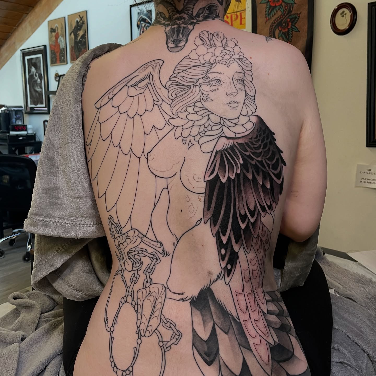 Tattoo by @mirelajade — american_traditional, black_and_grey