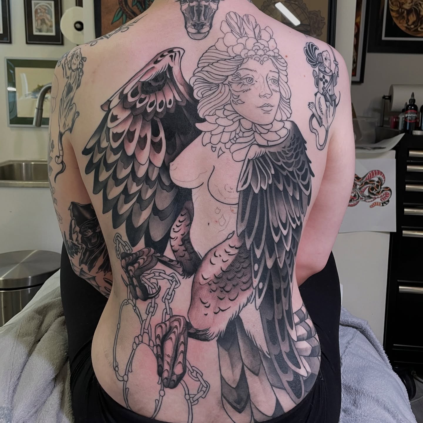 Tattoo by @mirelajade — black_and_grey, realism