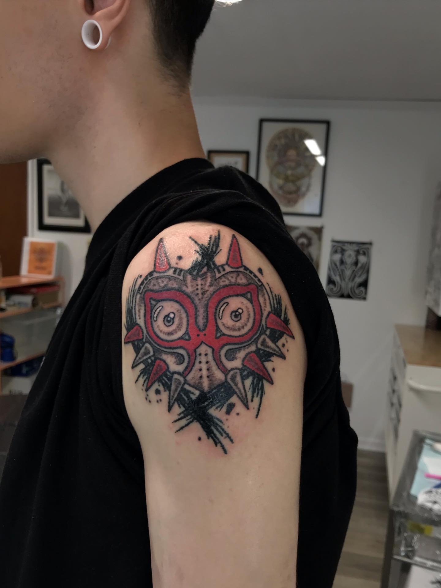 Tattoo by @khymmoon — geometric