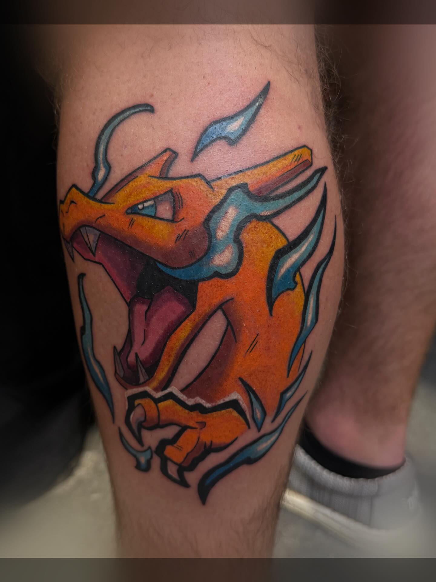 Tattoo by @damnros — new_school, anime