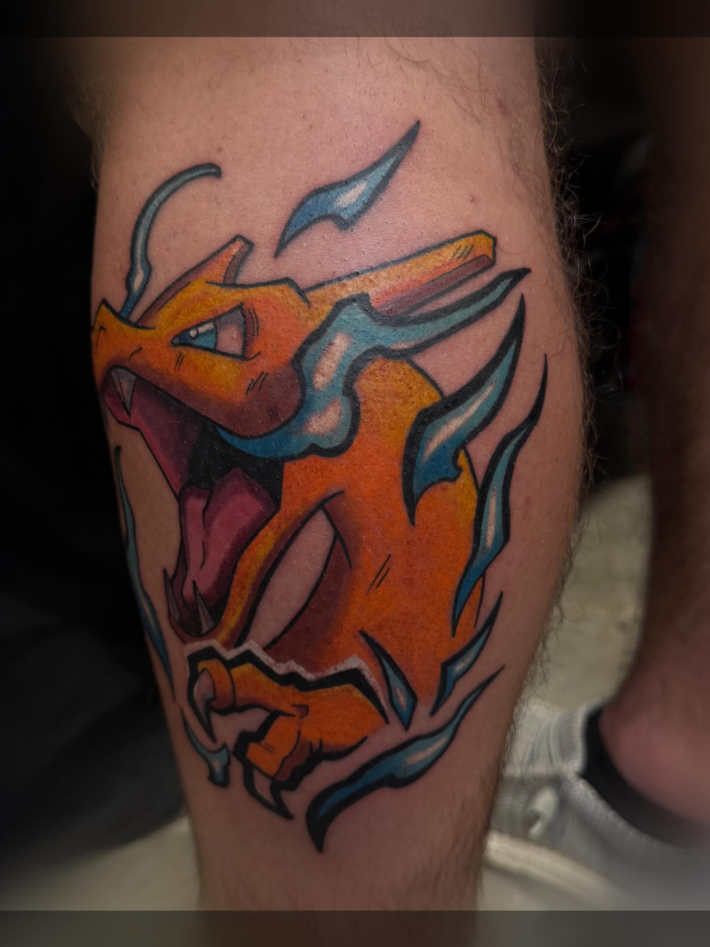 Tattoo by @damnros — anime, new_school