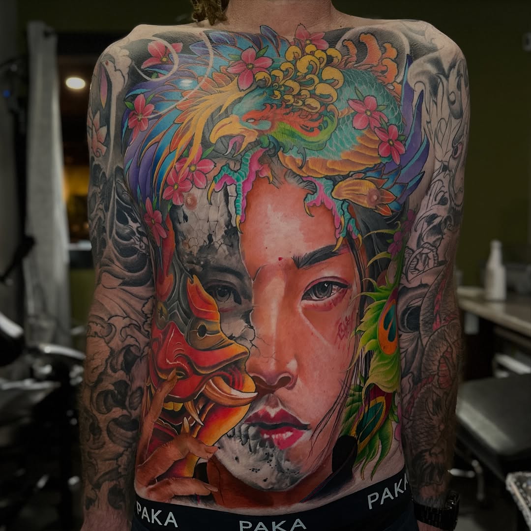 Tattoo by @vudoo_tattoo — japanese_irezumi, realism