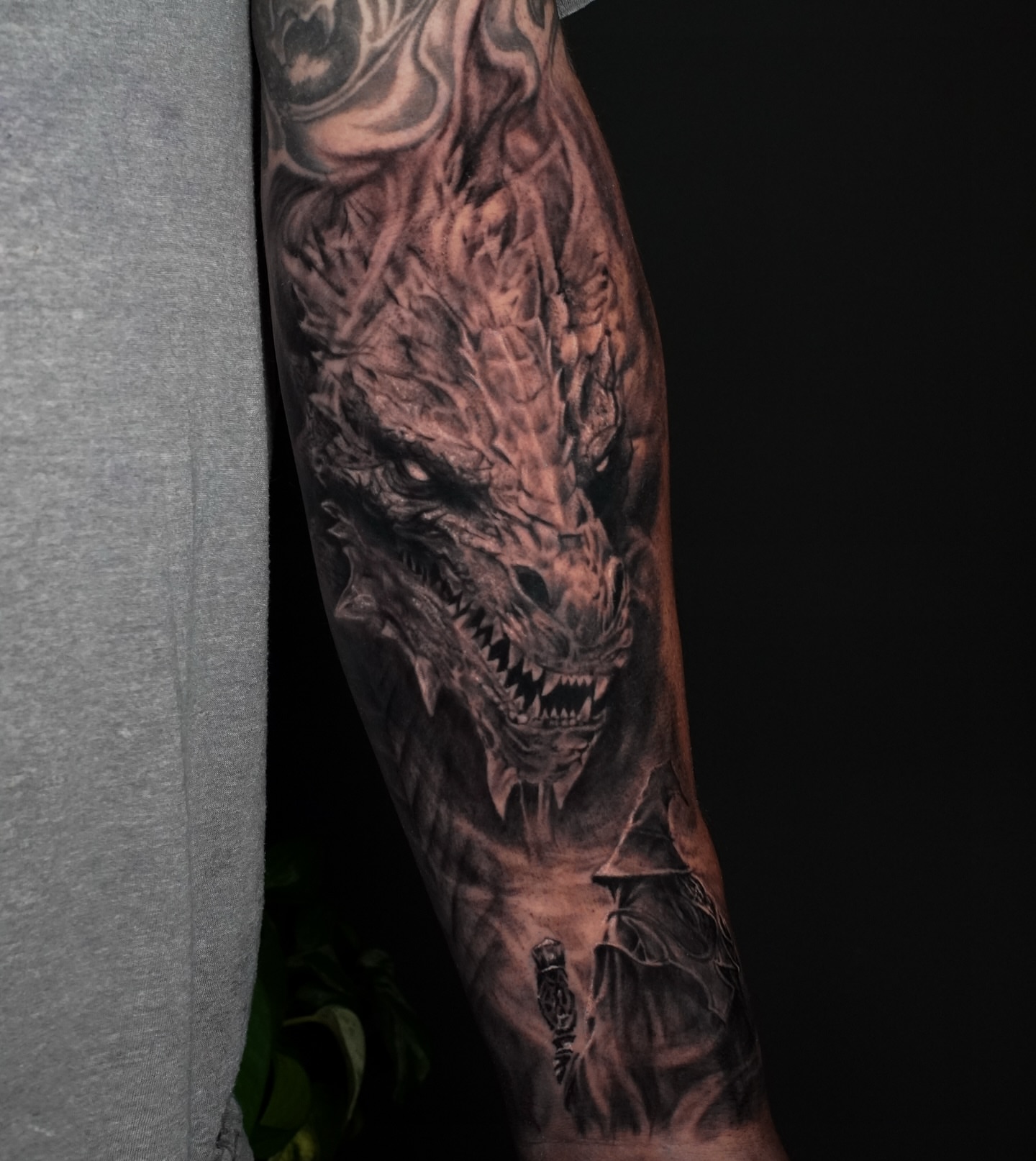 Tattoo by @mamzart — realism, dark_realism