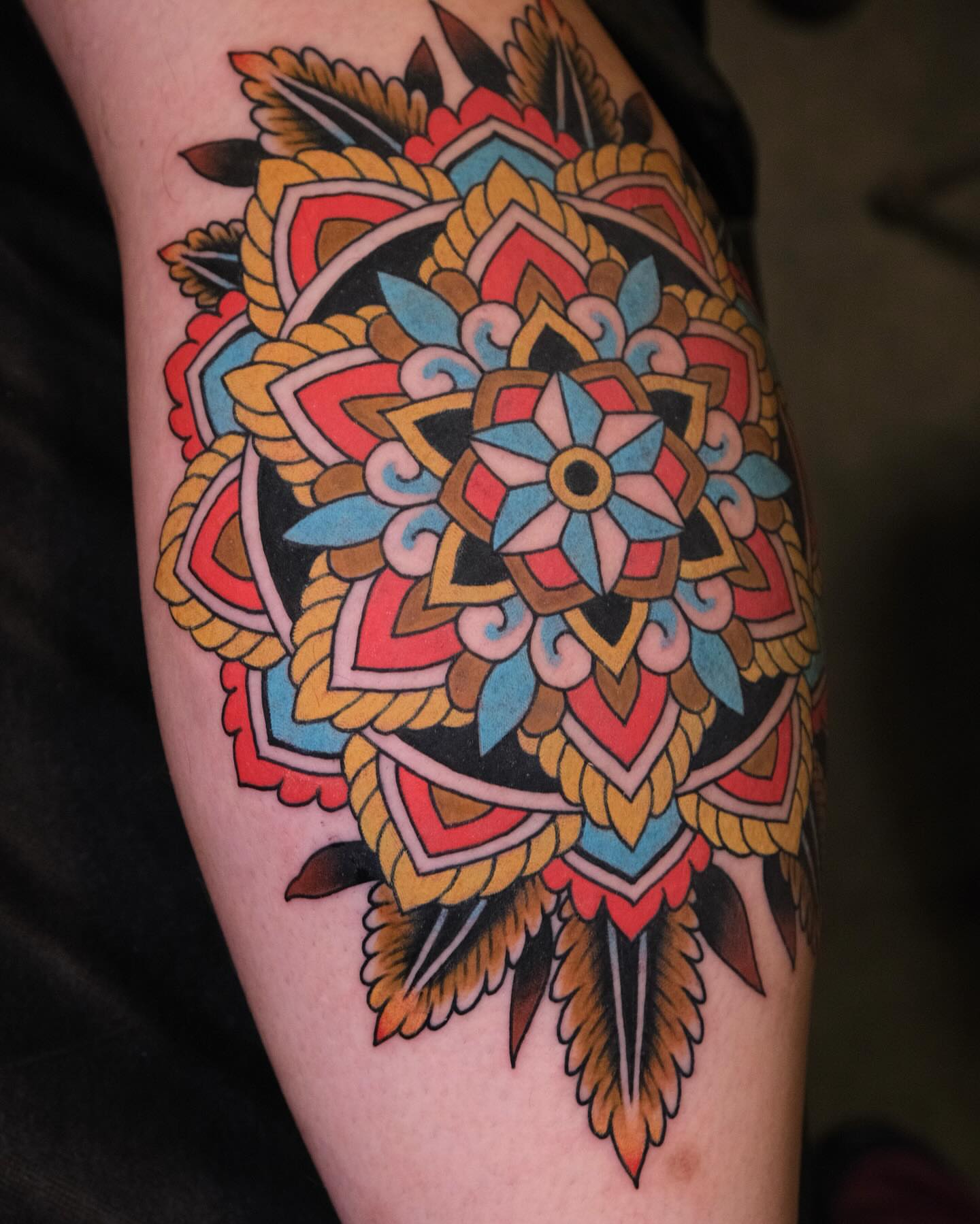 Tattoo by @davidbruehl — ornamental