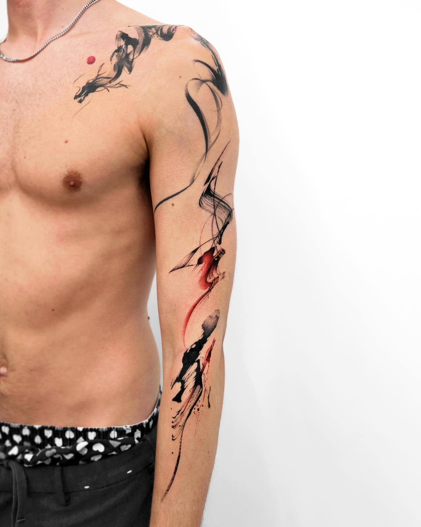 Tattoo by @mukyeon_tattoo — watercolor, new_school