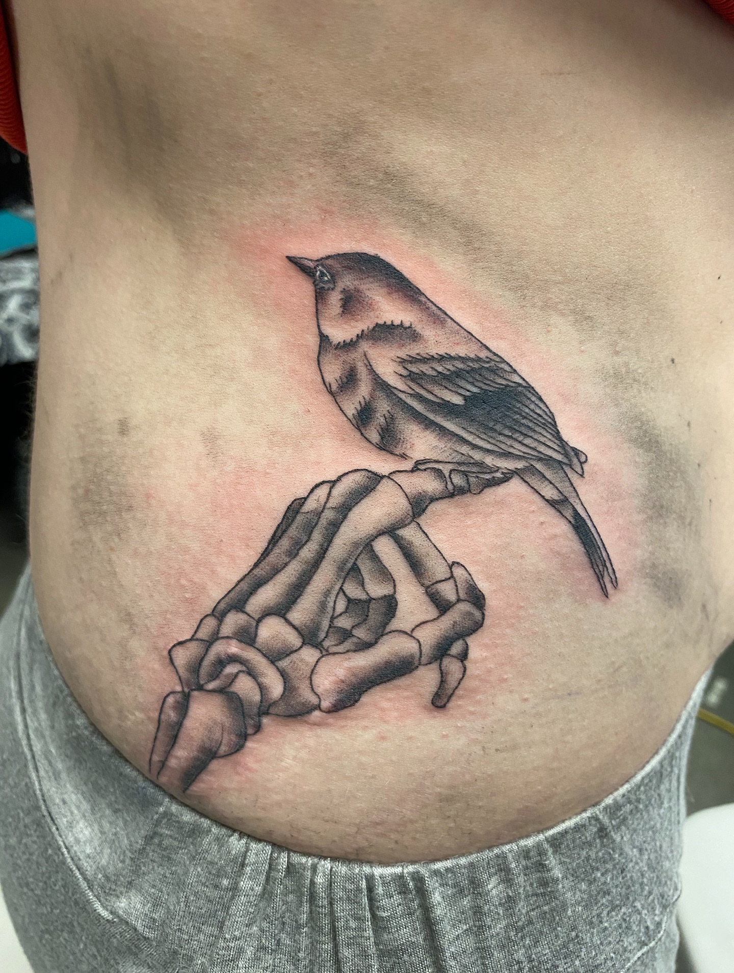 Tattoo by @heidihoodtattoos — black_and_grey, realism
