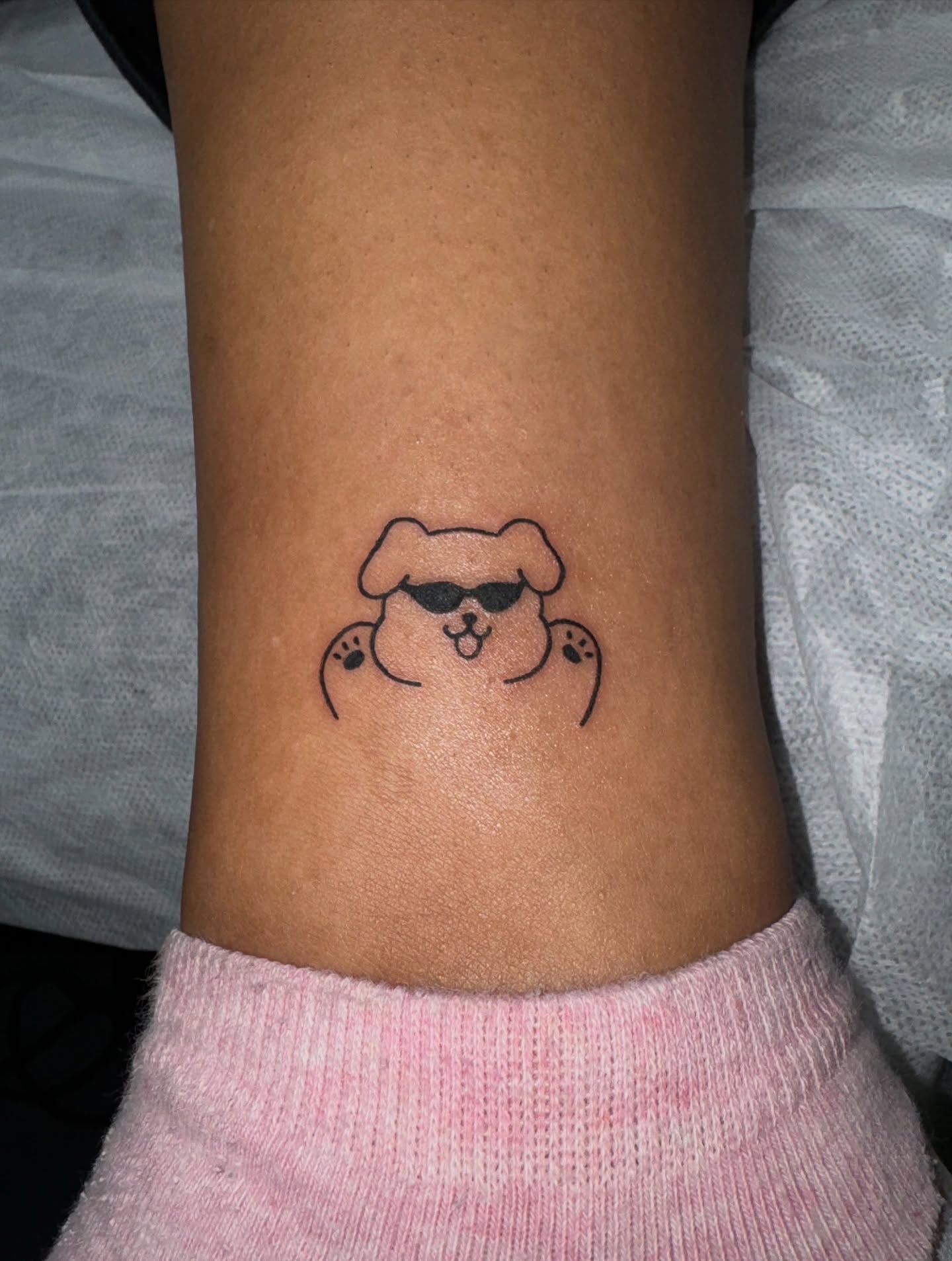 Tattoo by @jisutat — minimalist