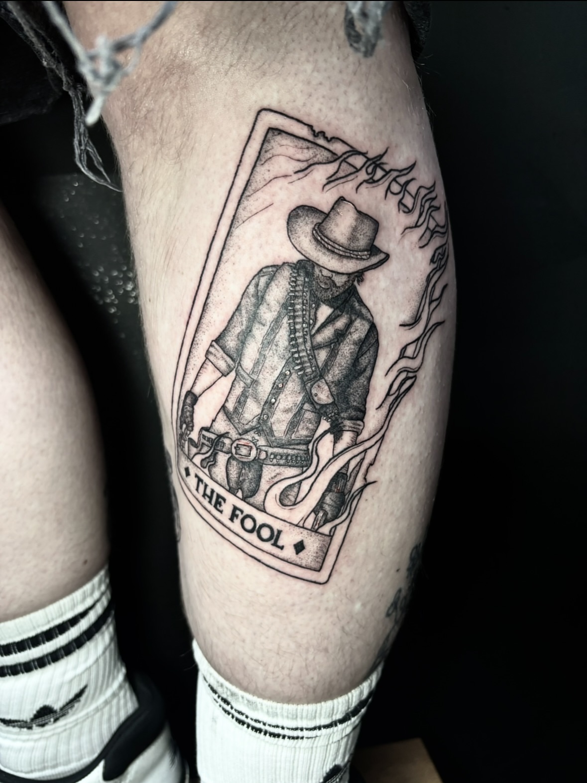 Tattoo by @whatashame.tattoos — black_and_grey