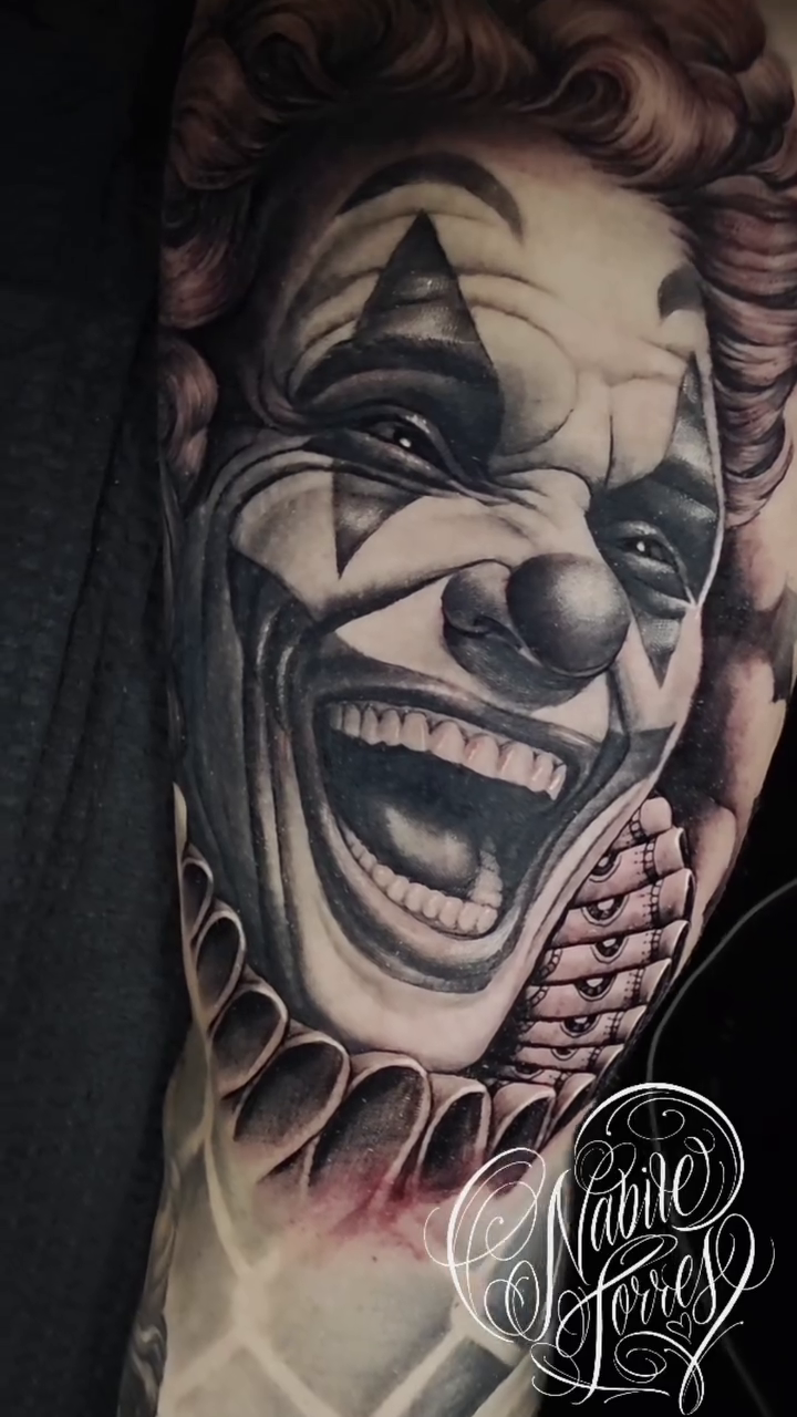 Tattoo by @nabiletorrestattoo — realism, black_and_grey