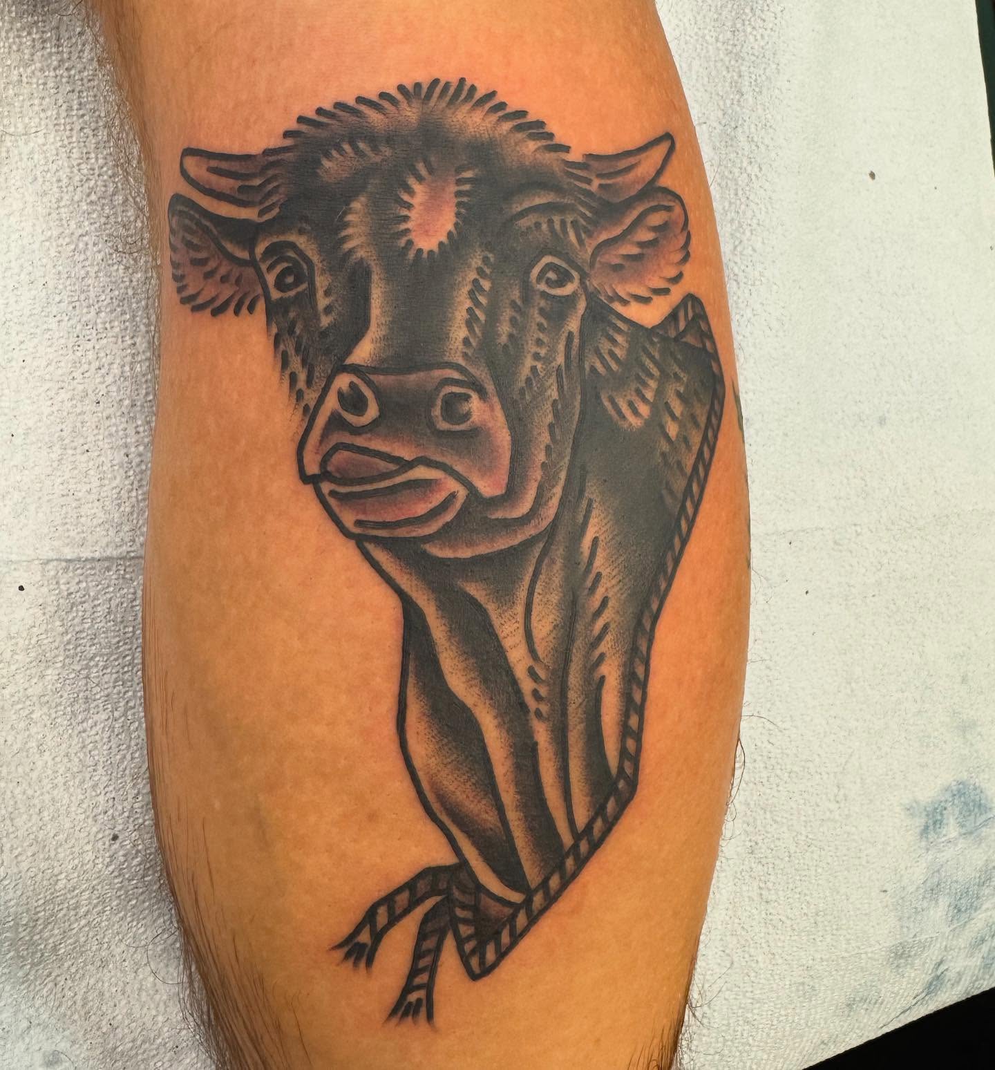 Tattoo by @craigbrowntattoo — black_and_grey