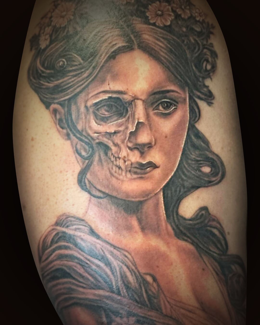 Tattoo by @mccartista — realism, dark_realism