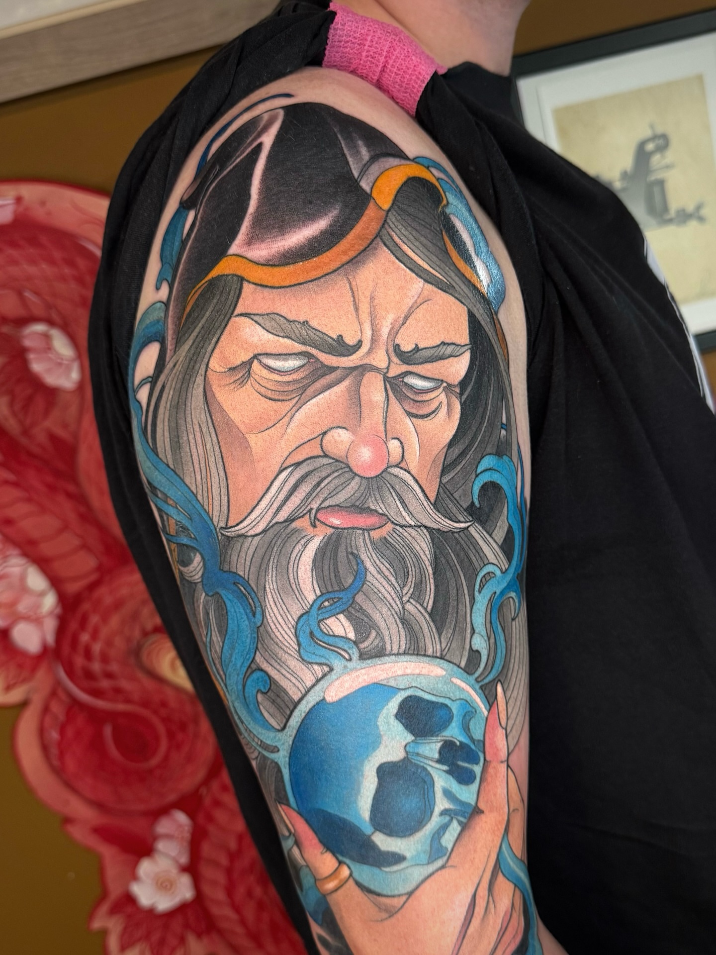 Tattoo by @anne_core — realism, dotwork