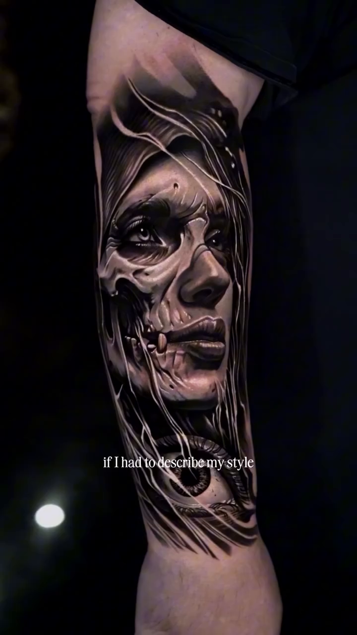 Tattoo by @hiramksas — black_and_grey, realism