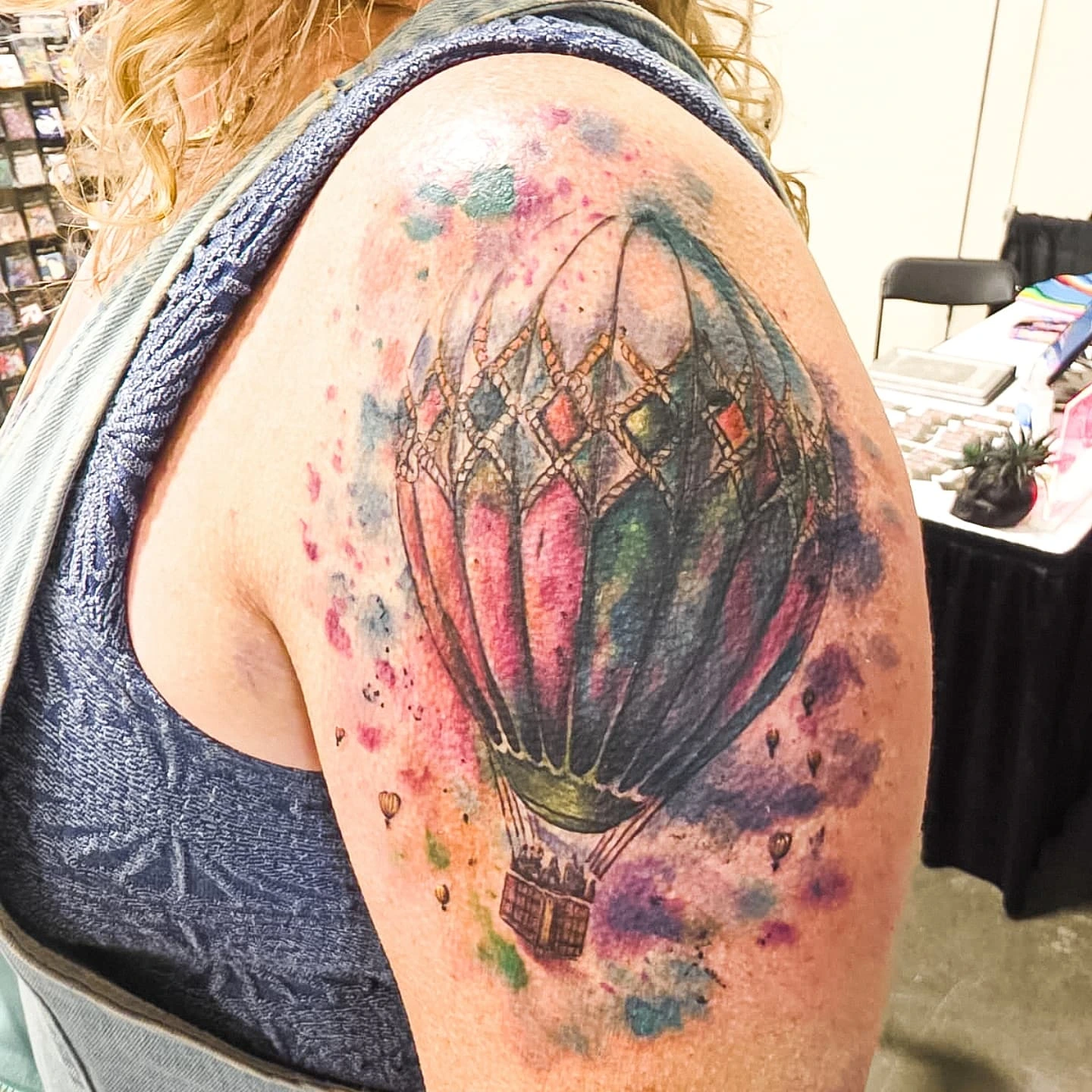 Tattoo by @veroinks — watercolor