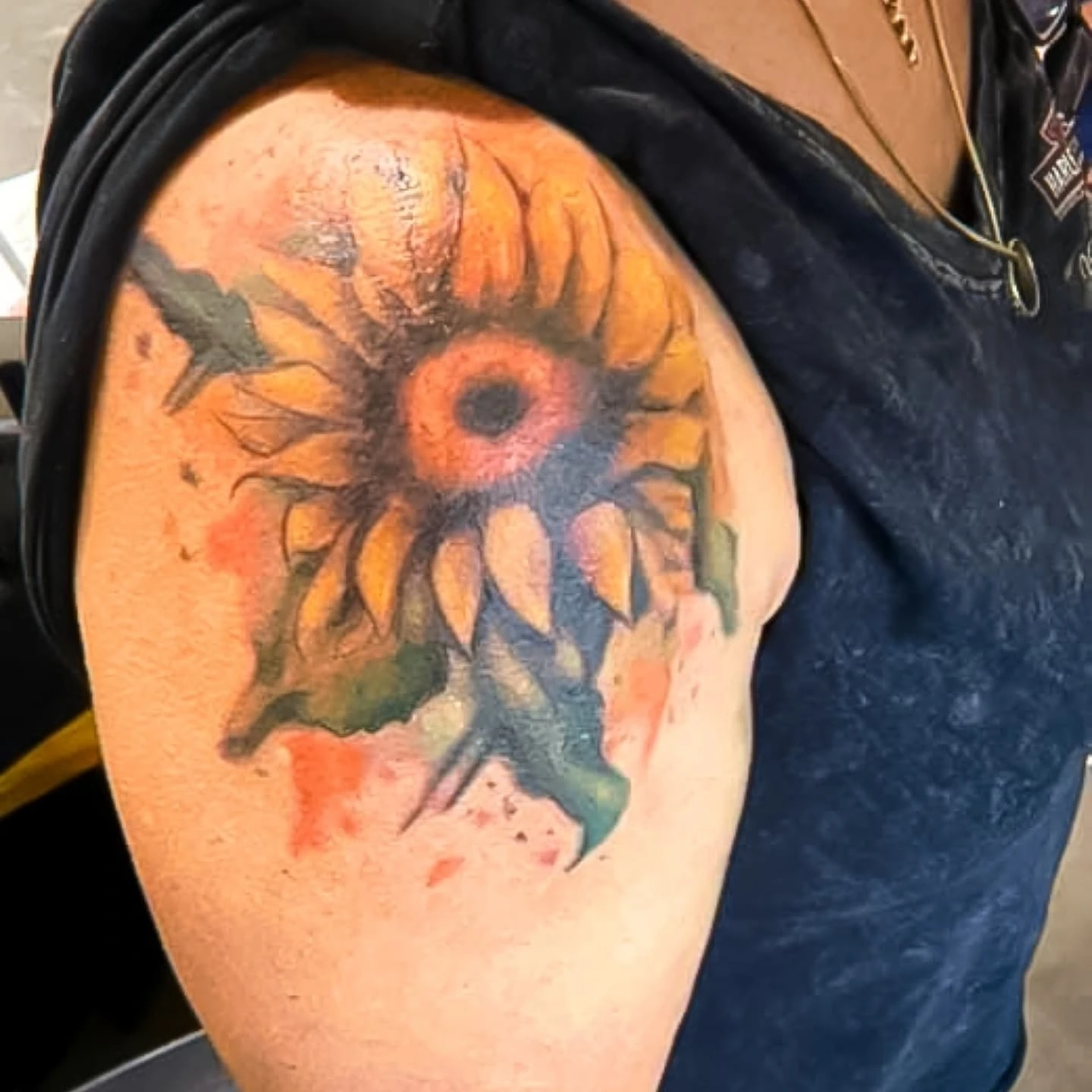 Tattoo by @veroinks — watercolor