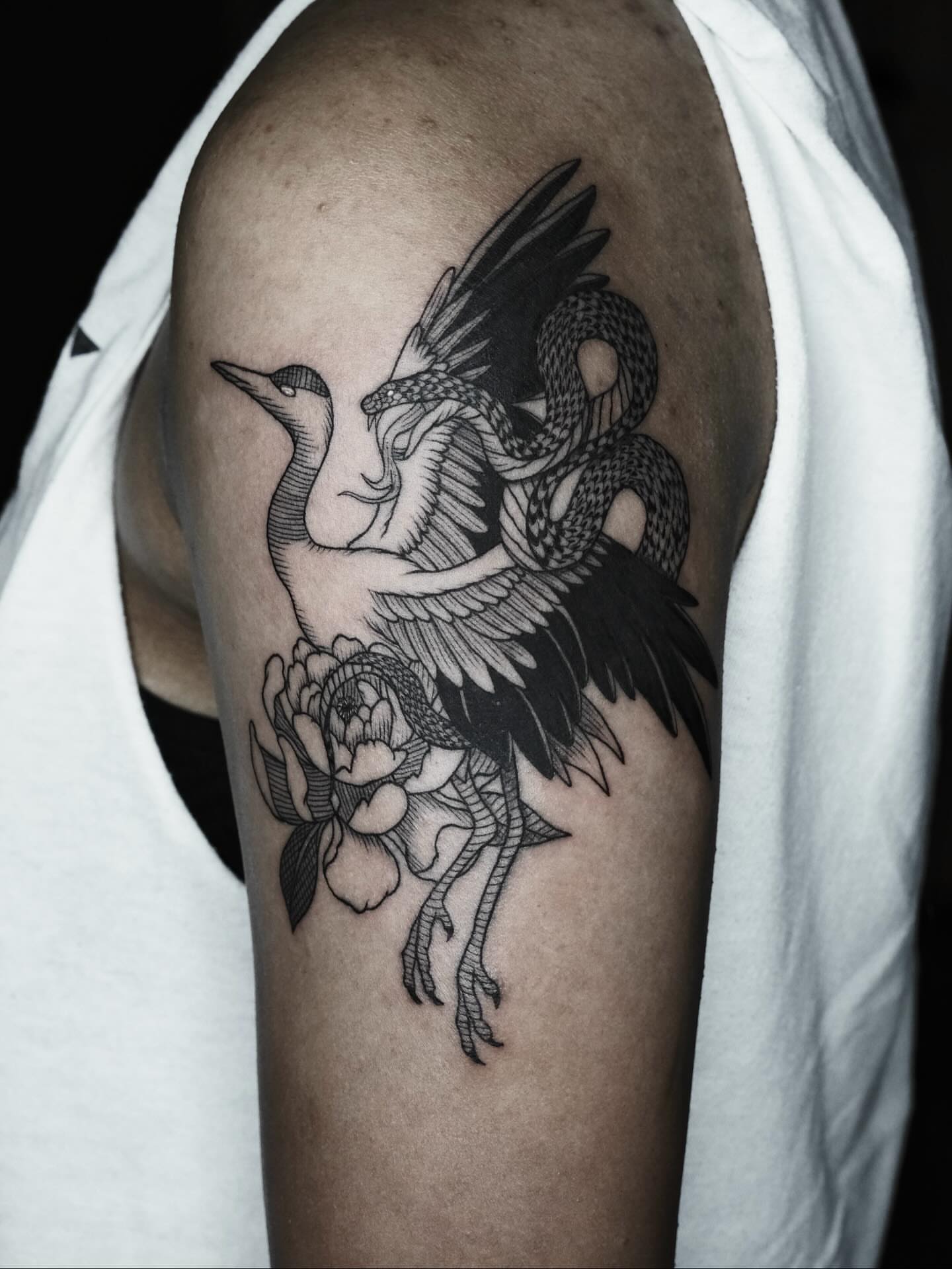 Tattoo by @nocool_kim — black_and_grey, realism