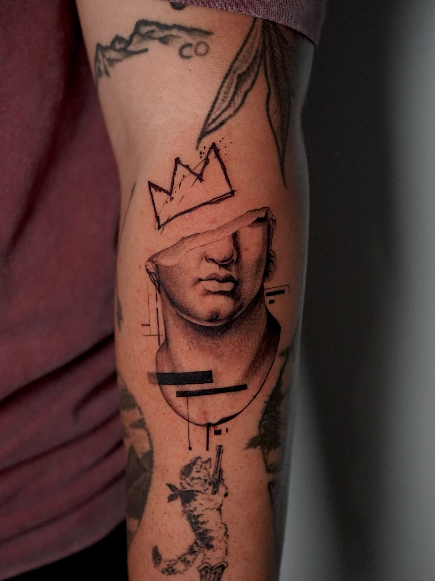 Tattoo by @jess.psychedelia — black_and_grey, realism
