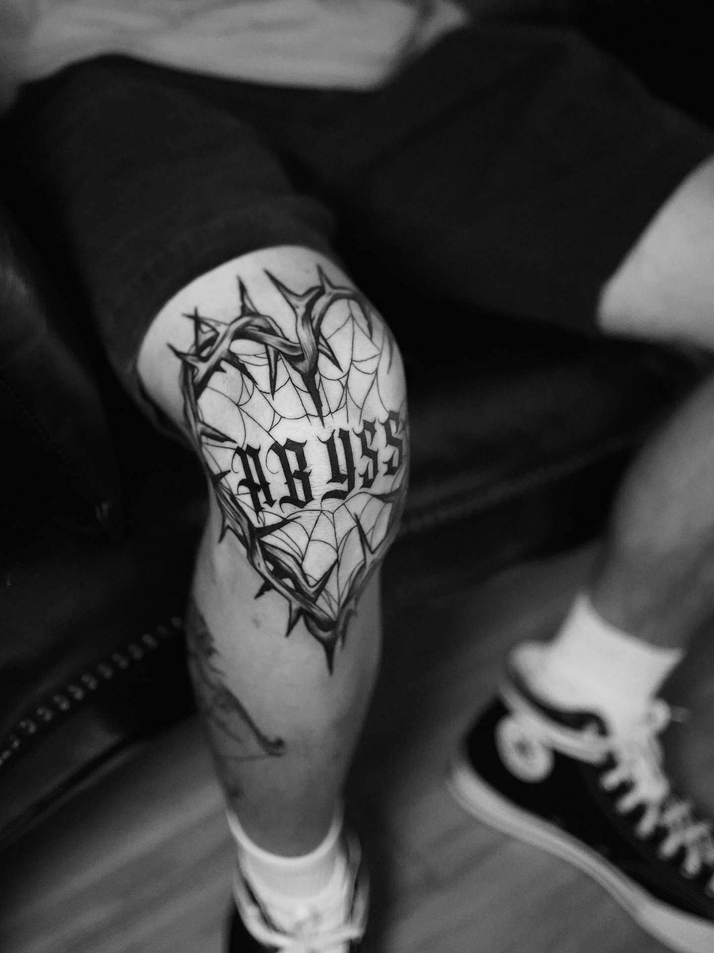 Tattoo by @jess.psychedelia — black_and_grey, geometric