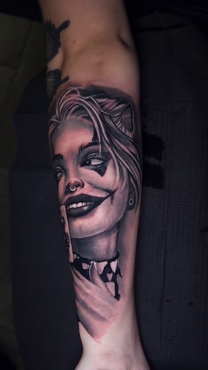 Tattoo by @kreativejuices13 — realism, black_and_grey