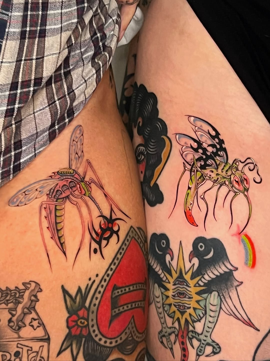 Tattoo by @maplestattoo — american_traditional, neo_traditional