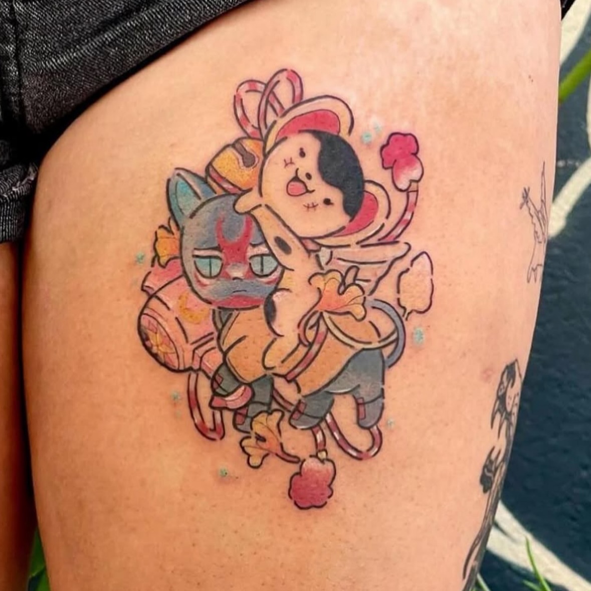 Tattoo by @rihantattoo — anime