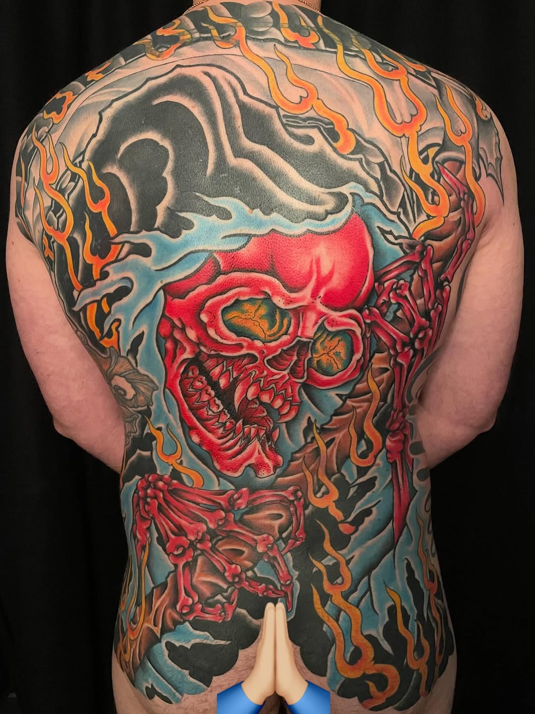 Tattoo by @haleymctattoos — japanese_irezumi, black_and_grey