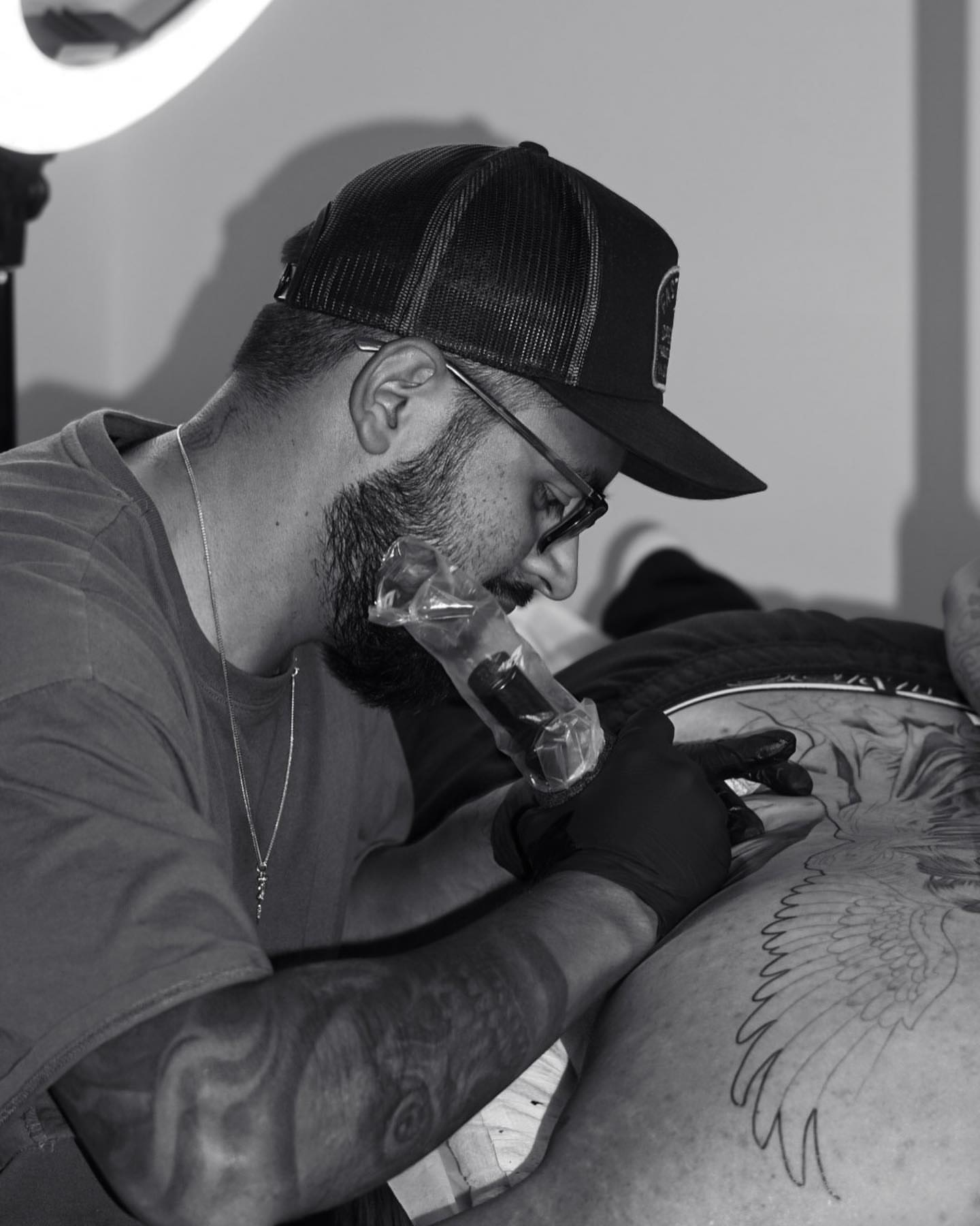 Tattoo by @artofshadow โ black_and_grey