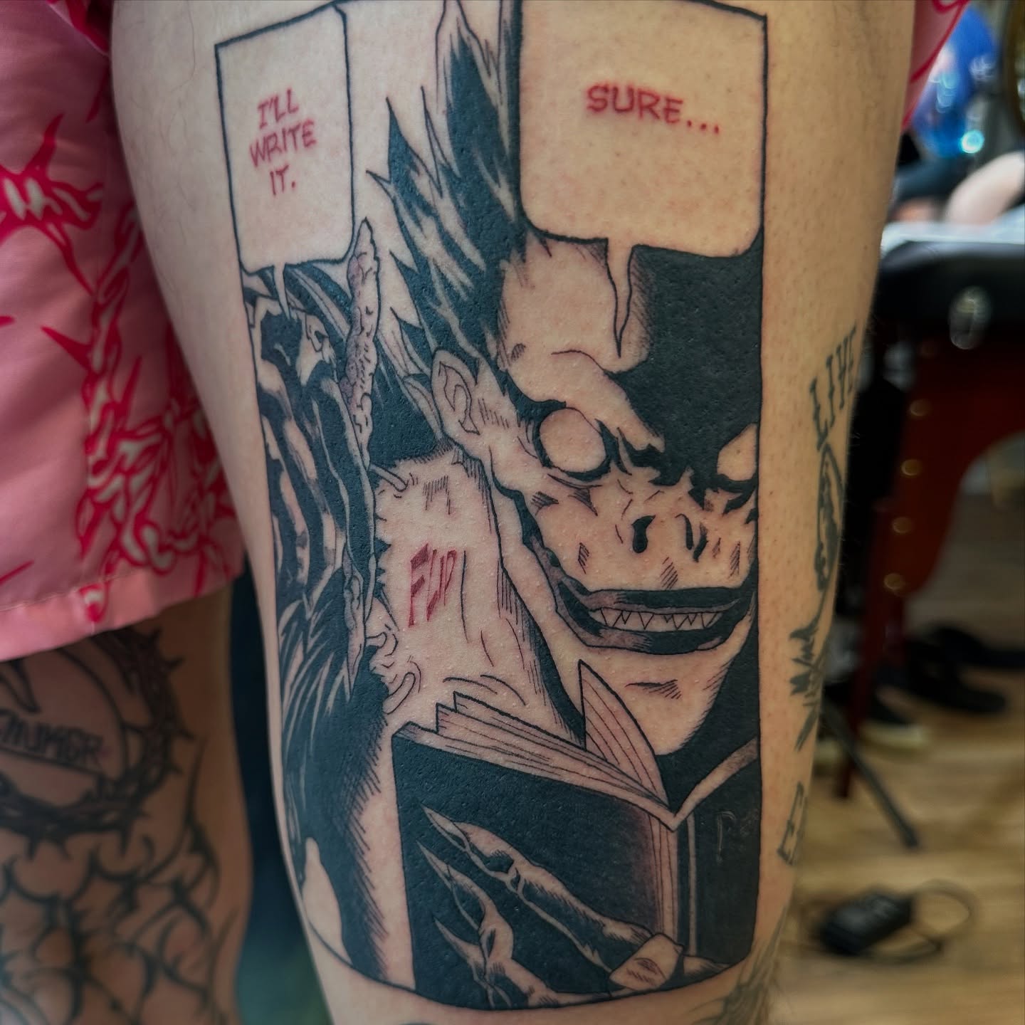 Tattoo by @leethemillennial — black_and_grey, realism