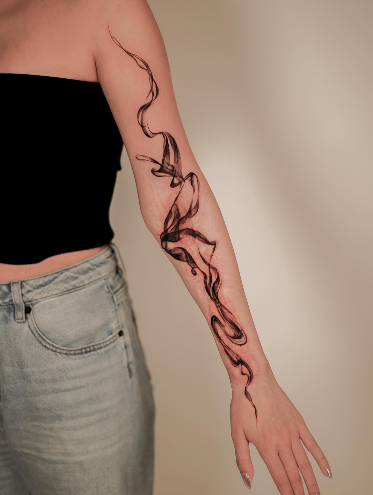 Tattoo by @jz_inker — black_and_grey