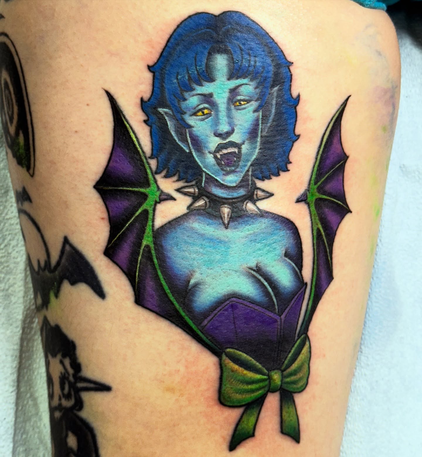 Tattoo by @inkyfruits — dark_realism