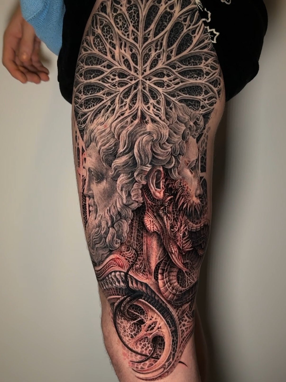 Tattoo by @everonwardink — realism, dark_realism