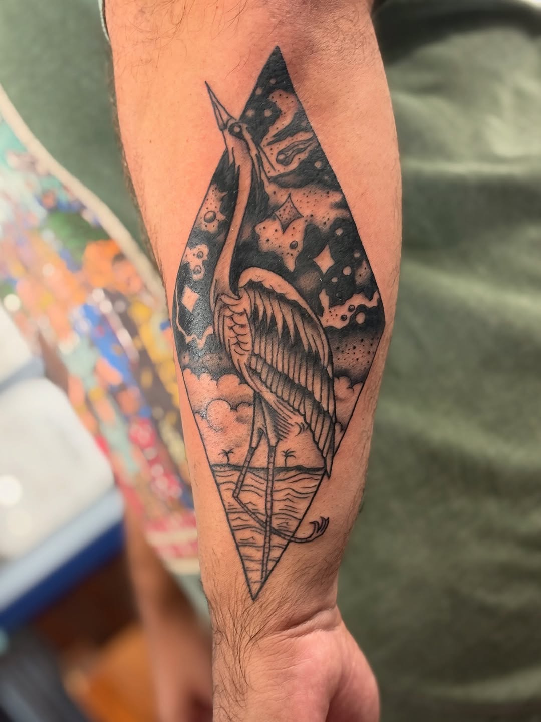 Tattoo by @idlehandsnola — black_and_grey, illustrative