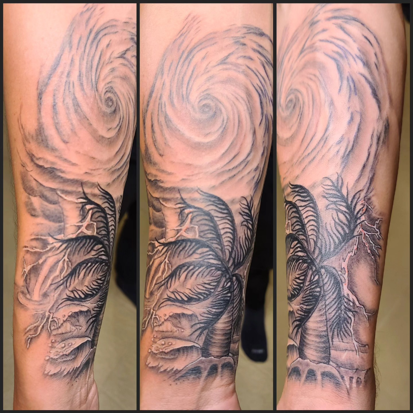 Tattoo by @ivanthewild — black_and_grey, realism