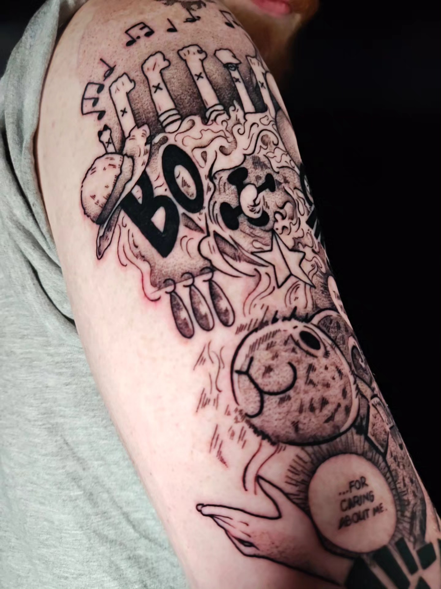 Tattoo by @leximakestattoos — black_and_grey