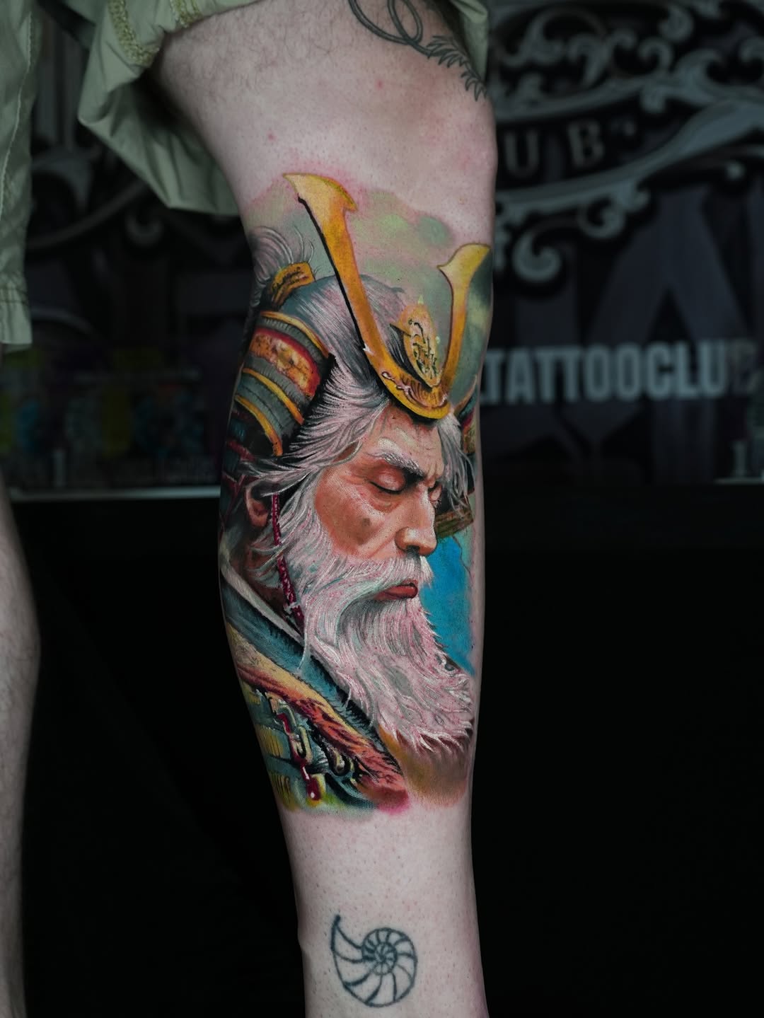 Tattoo work at Virginia Beach Tattoo Festival 2026