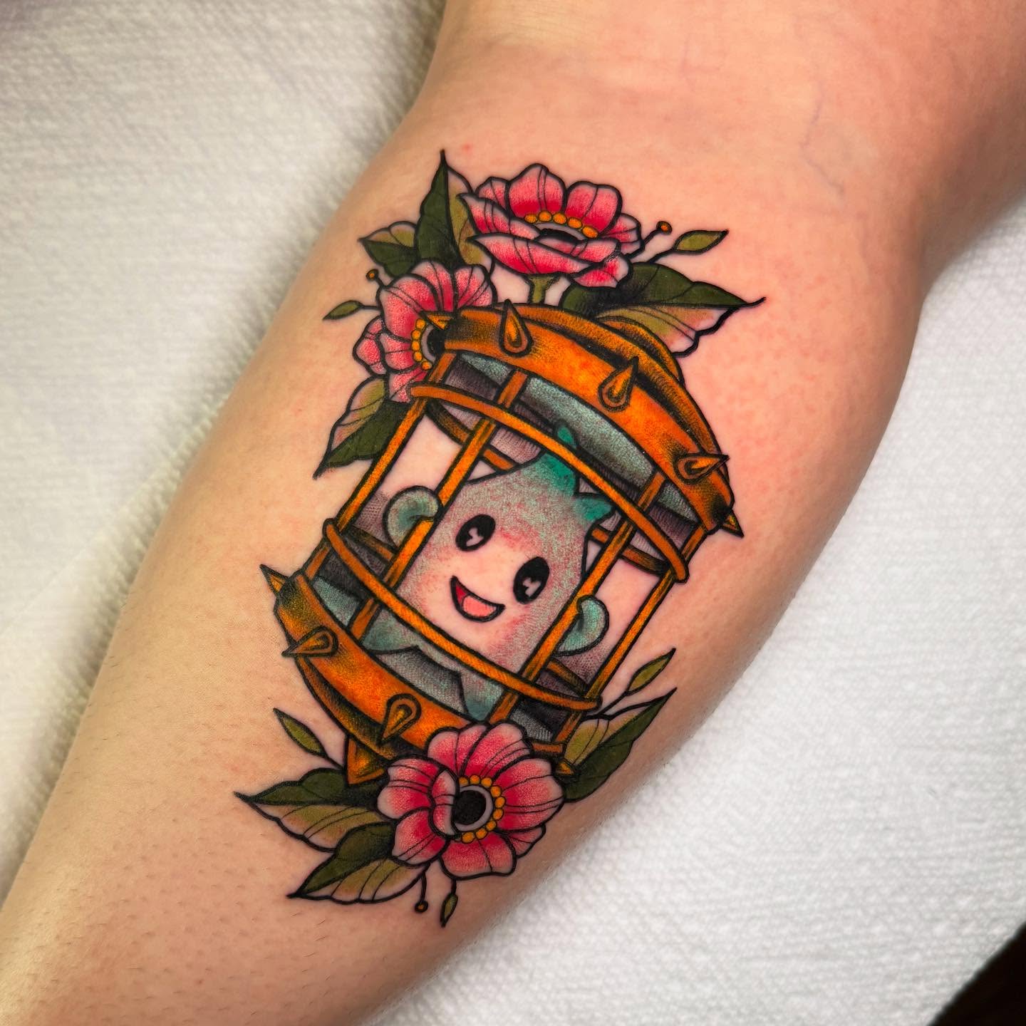 Tattoo by @trashcattattoos — american_traditional, new_school