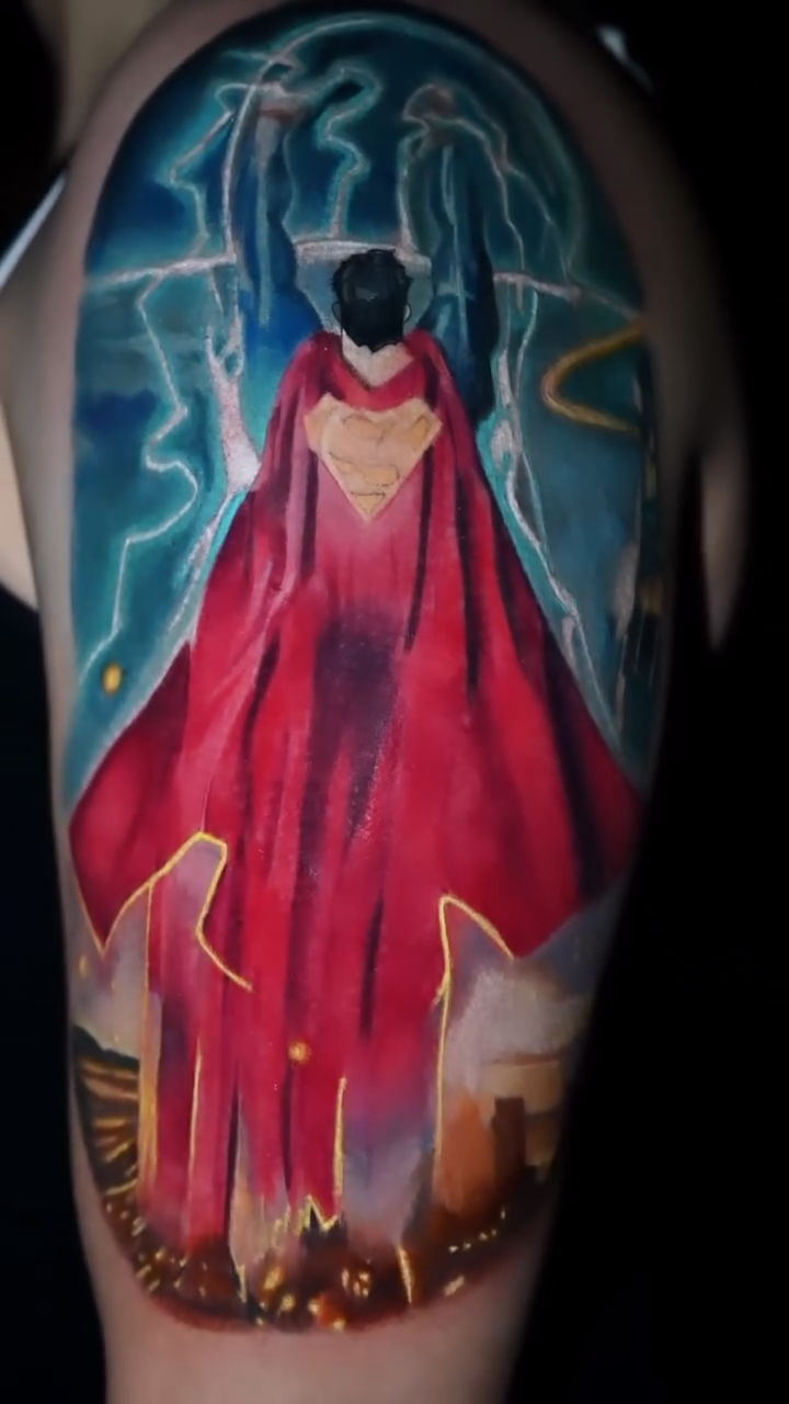Tattoo by @hawkjackson — realism, trash_polka