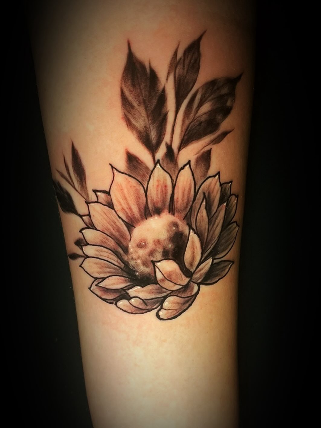 Tattoo by @skunk_punk_ink — black_and_grey, realism