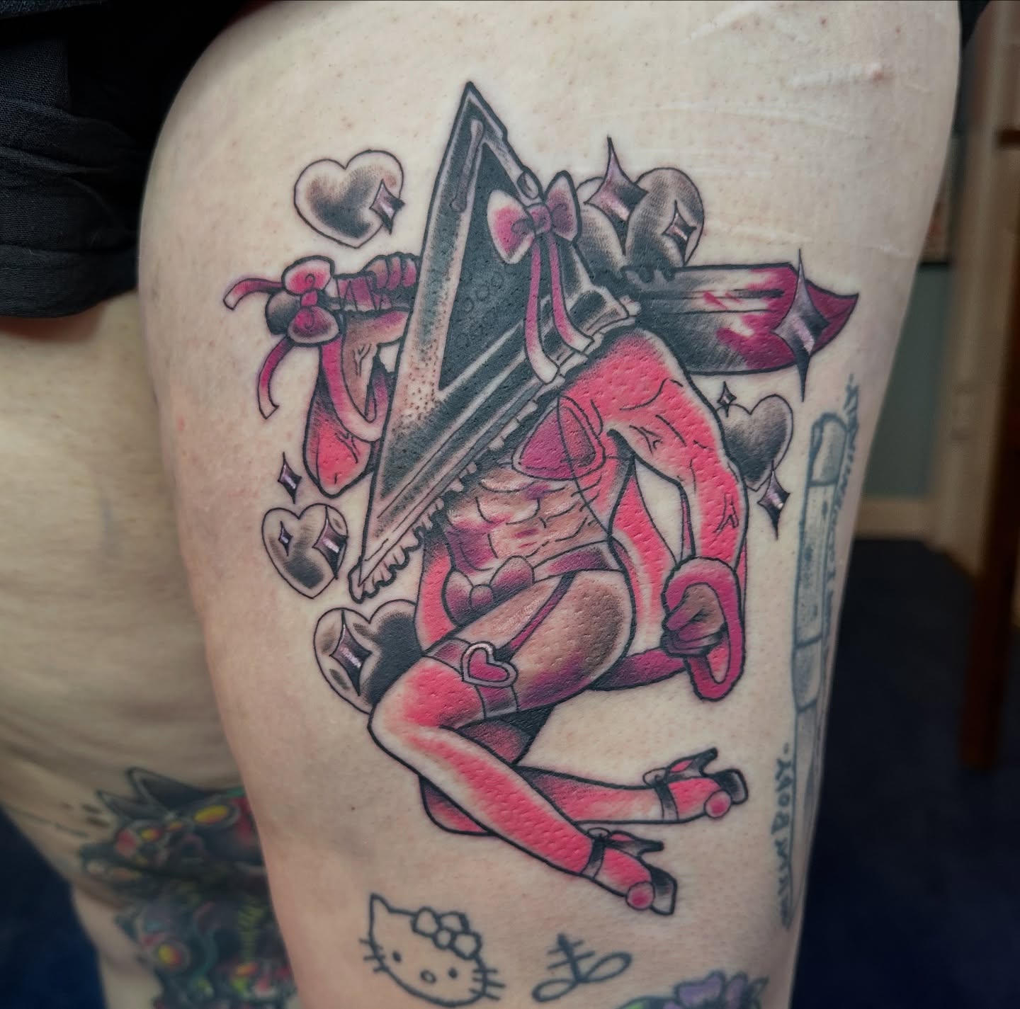 Tattoo by @gutterteeth — anime, illustrative