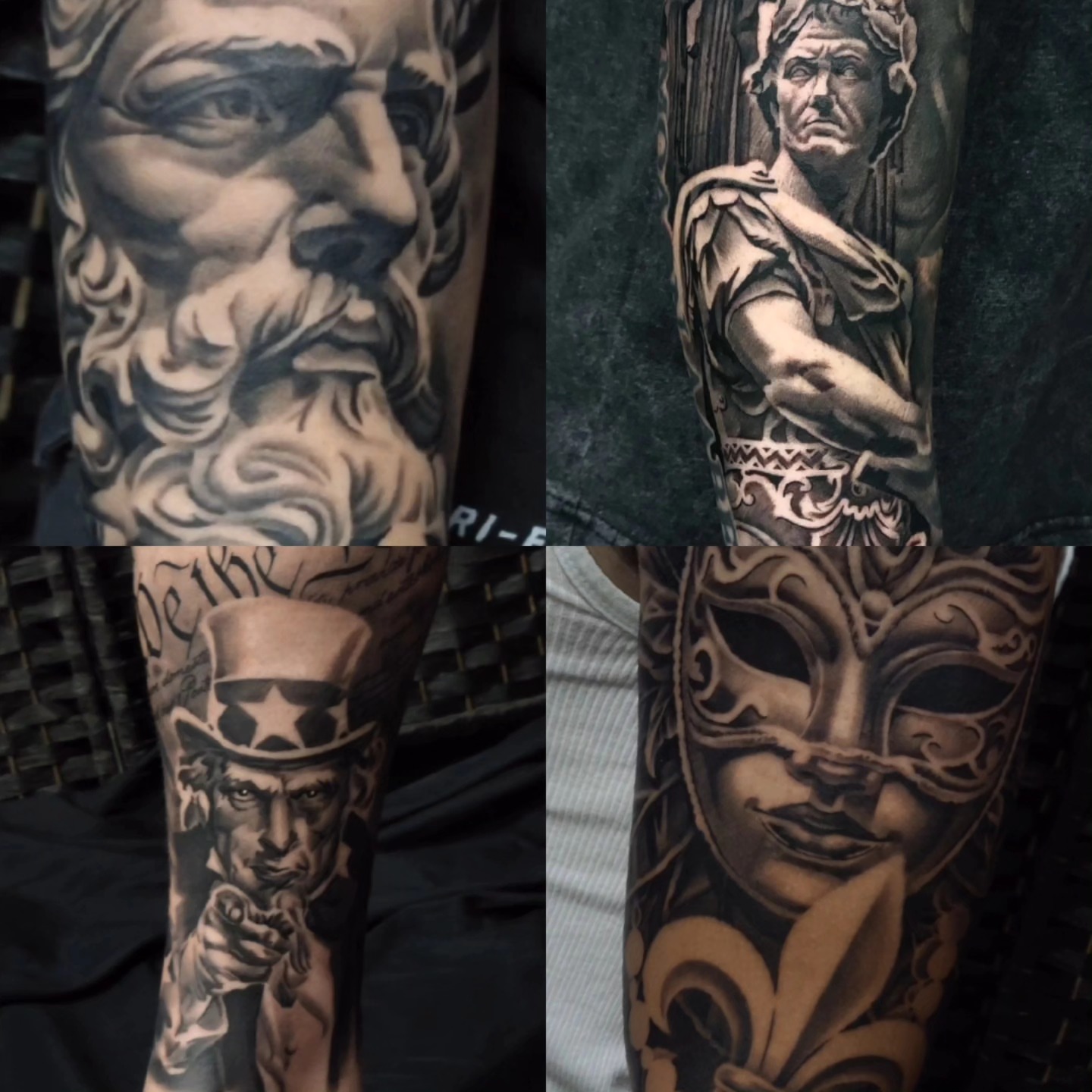 Tattoo by @tattoosbymikebrownlee — black_and_grey, realism