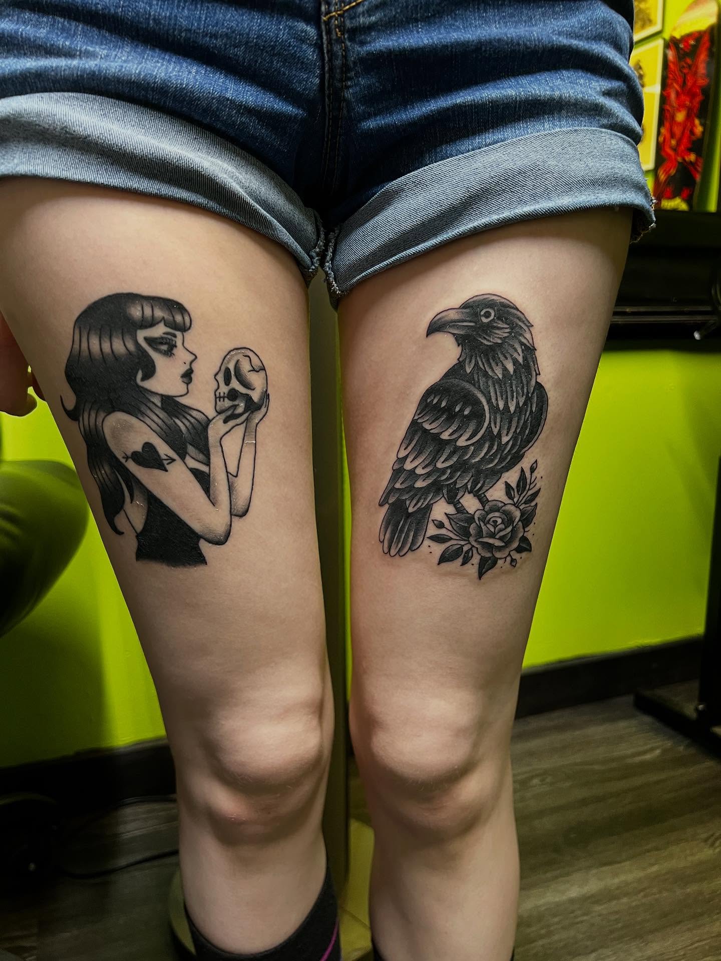 Tattoo by @shamrock_ink — black_and_grey, realism
